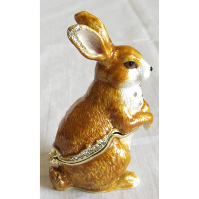Boîte à bijoux lapin