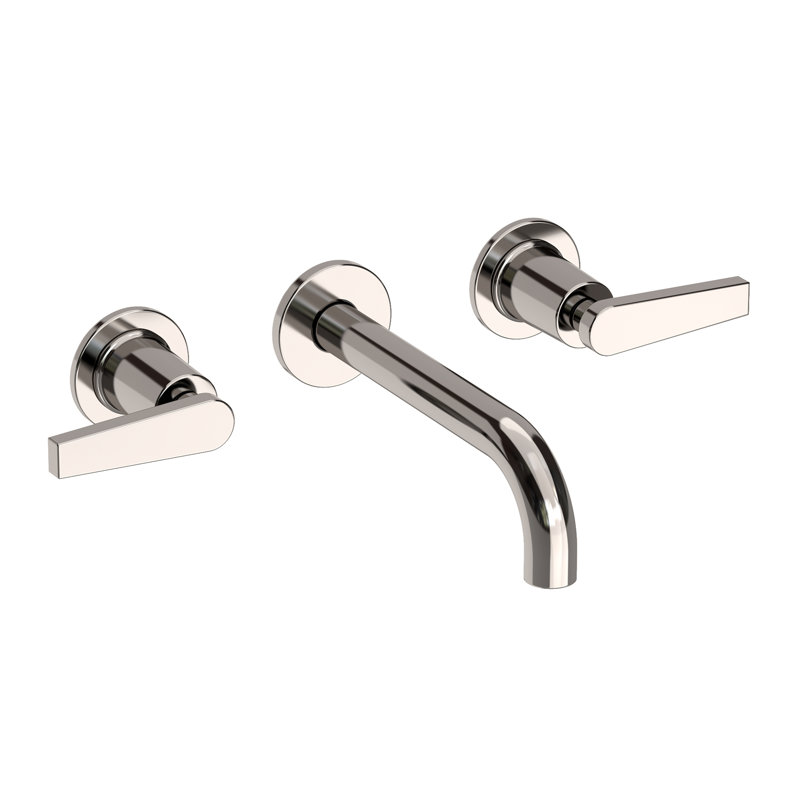 Dorrance Wall Mount Bathroom Faucet, Polished Nickel