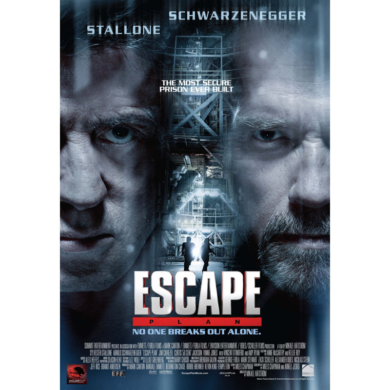 Escape Plan, 40" H x 28" W