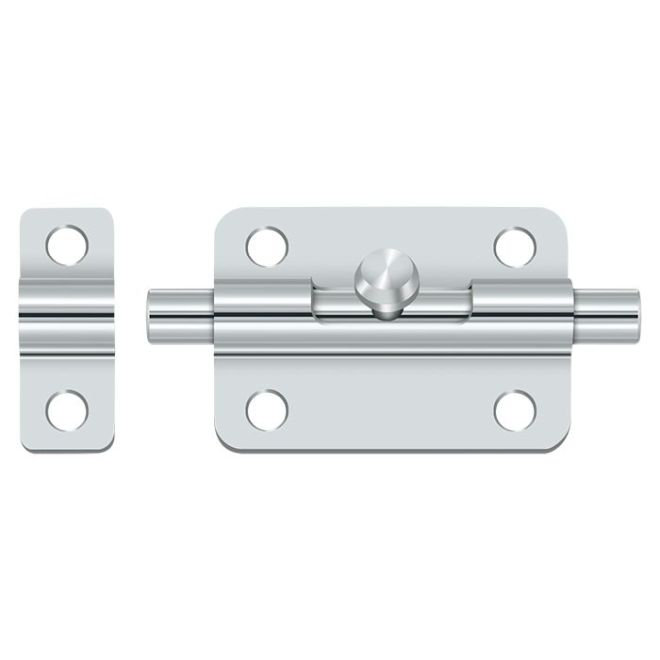Boulon 3 po Deltana 3BBU26; finition chrome brillant, Chrome poli
