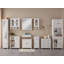 Aaeedah Solid Wood Freestanding Linen Cabinet-2120218642