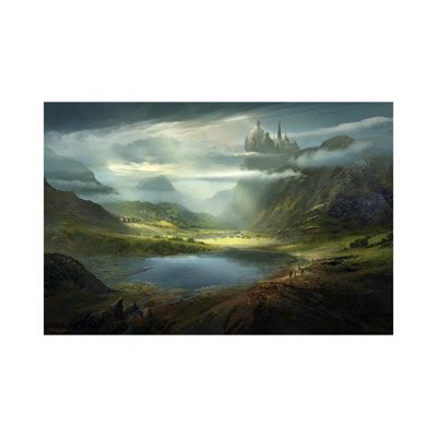 The Magocracy Of Helinde by Ferdinand Ladera - Wrapped Canvas Print