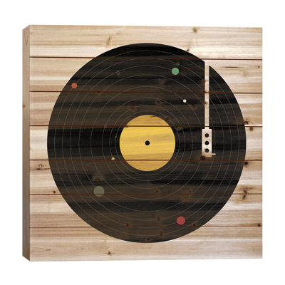 Music Everywhere by Florent Bodart - Unframed Graphic Art on Wood