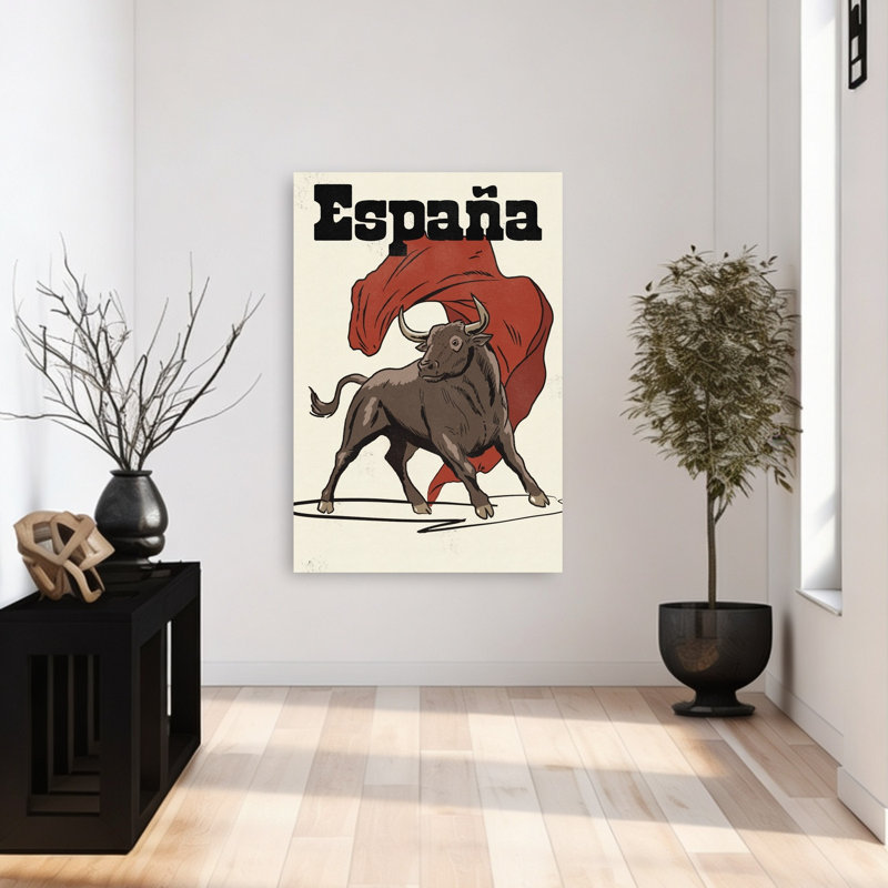 Impression d'art mural classique puissant, 48" H x 32" W
