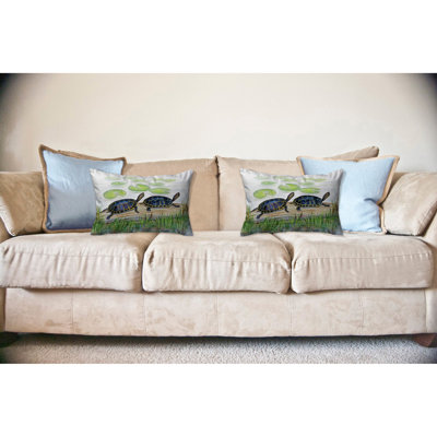 Coussin lombaire intérieur / extérieur Two Turtles