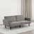Tissu gris