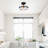 Moutanabi Glass Semi Flush Mount