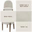 Chaise d'appoint Gamarya (lot de 2)
