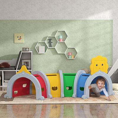 Abaigael Isabelle & Max Kids Play Tunnel for Crawling, Climbing for 3-6 Years