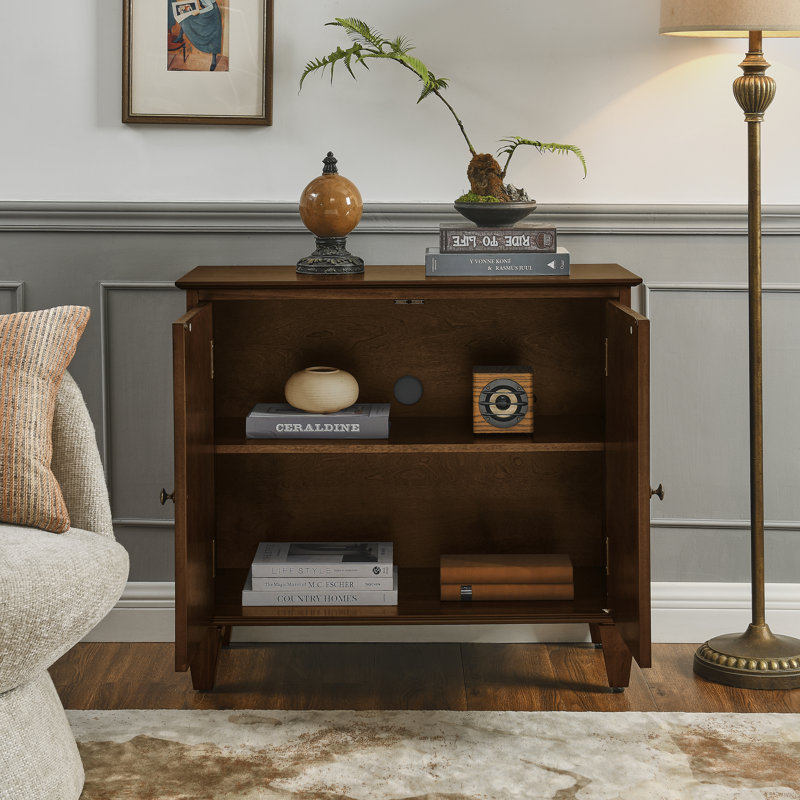 85.3cm Retro Wooden Sideboard Buffet Cabinet