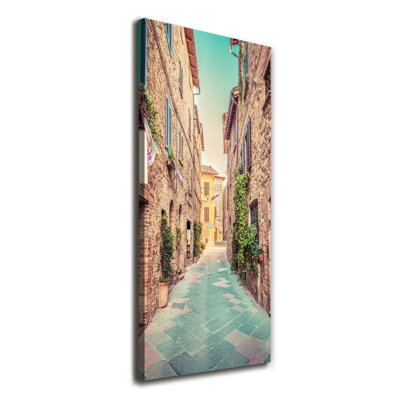 Italian Streets - Wrapped Canvas Print