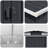 Garen Garden Shed Storage House for Tools Backyard Garage Patio Furniture Metal-111180987-111180989