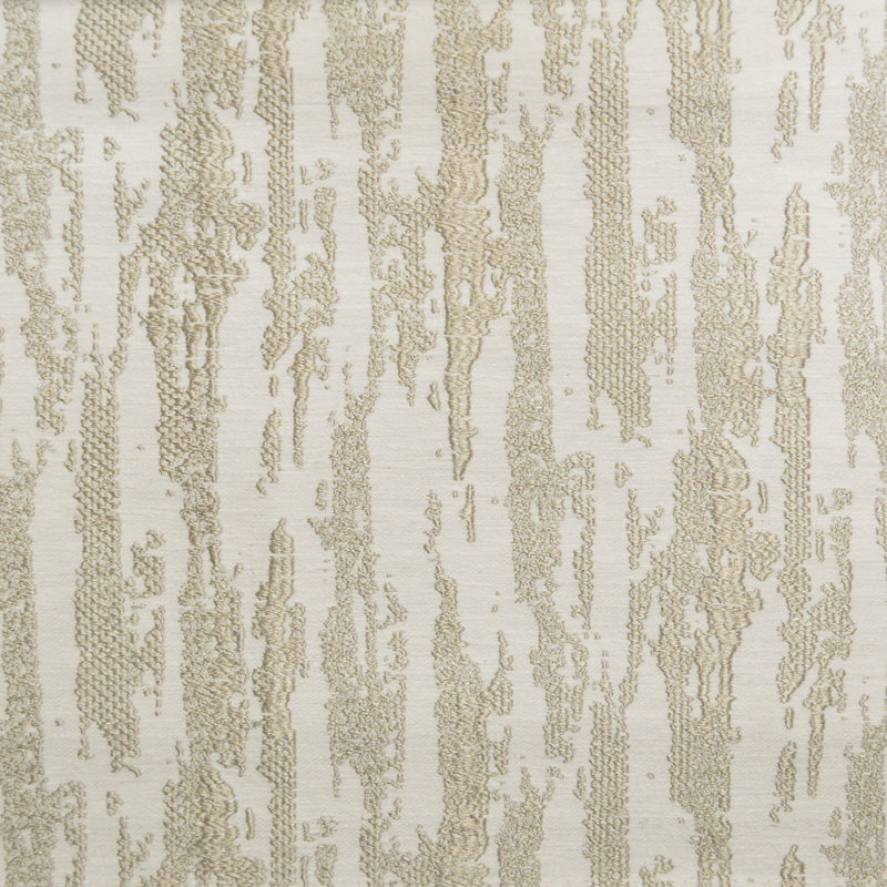 Broderies par Lomasi Dakota-C Fabric, Gris
