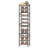 80.4" Tall 12-Tier Shoe Rack Shoe Shelves for Entryway,Shoe Tower for Small Spaces, Free Standing