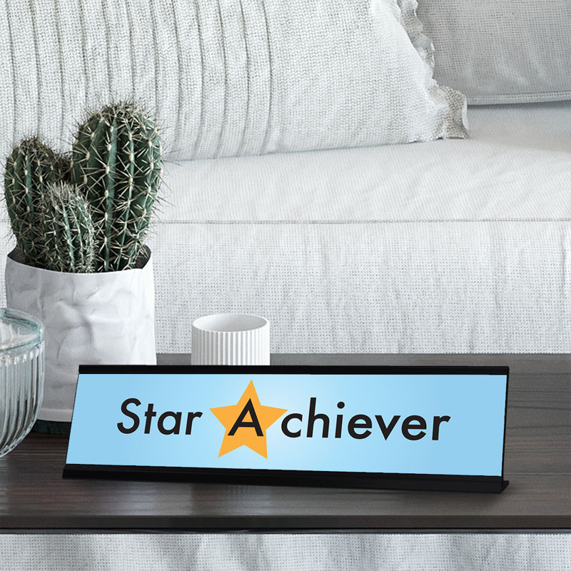Enseigne d'étudiant Star Achiever