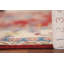 Tapis oriental rouge à motif géométrique Kazak 9 x 12