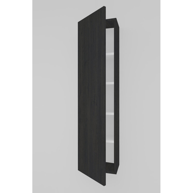 Javen Linen Cabinet, Black