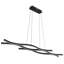 1 - Light Matte Black LED Pendant
