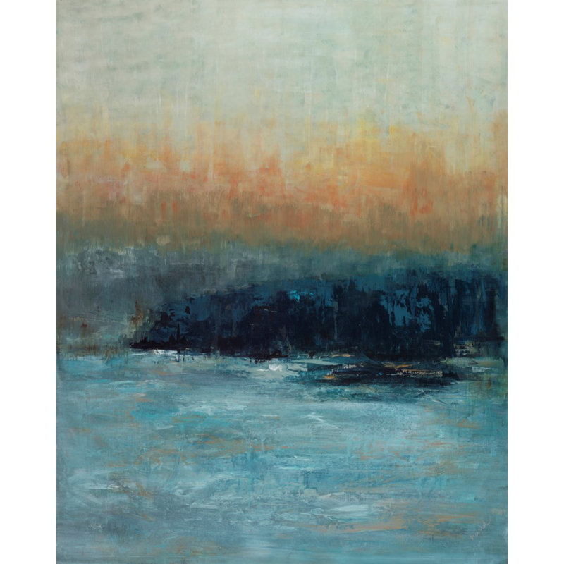 Aloha Surf Print, Wrapped Canvas