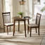 Extendable Round Solid Wood Base Dining Table-913011477-913011478