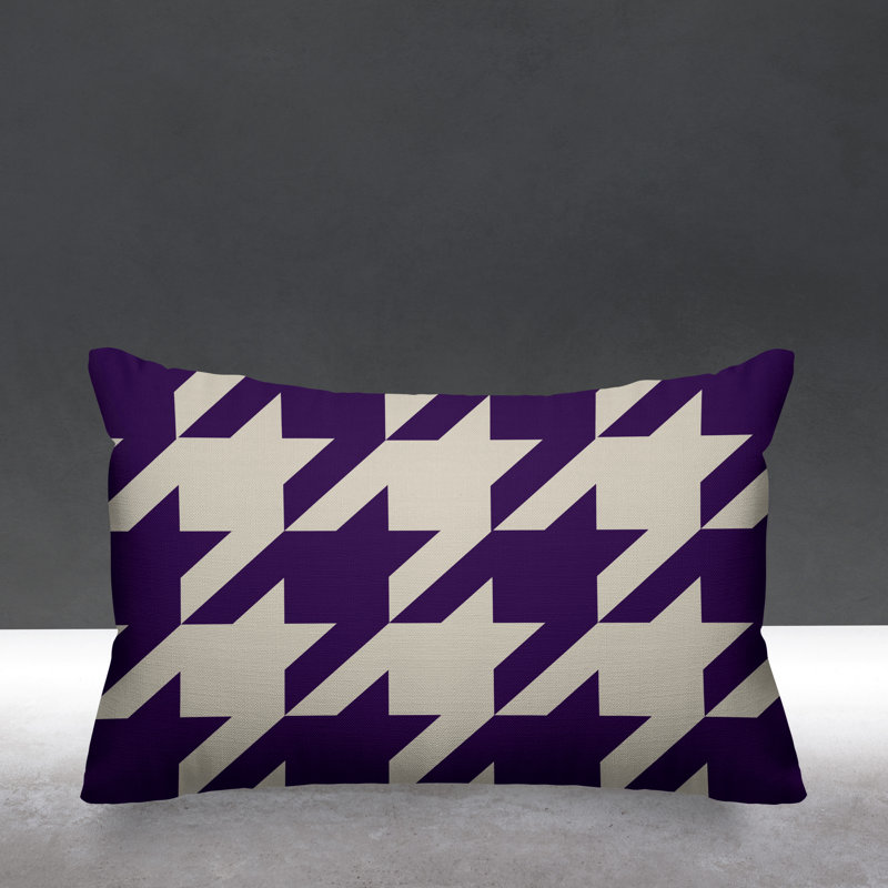 Housse et insert de coussin rectangulaire Eloise, Violet