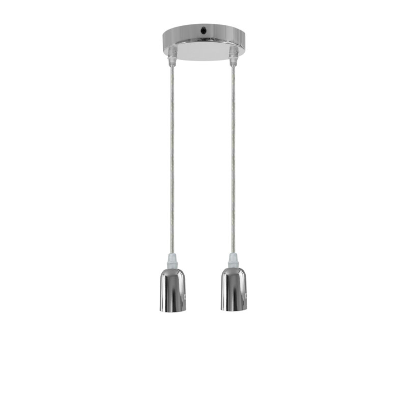 Juliane 2 - Light Chrome Single Pendant, No