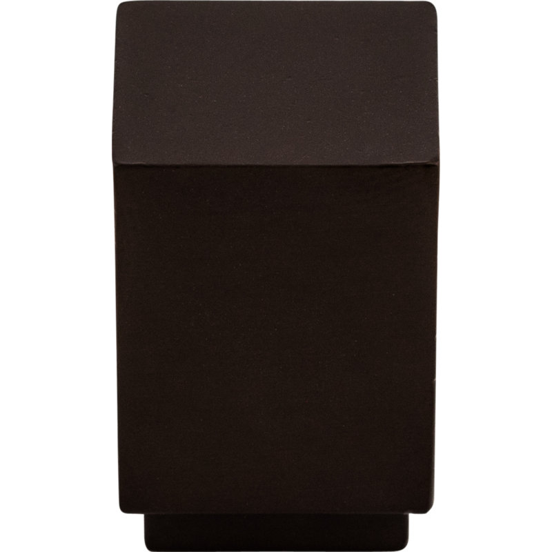 Linear 3/4" Length Square Knob, Oiled Rubbed Bronze