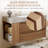 Modern 36" Bathroom Vanities, Sintered Stone Tabletop, 2 Drawers, Pre-Assembled-896772072