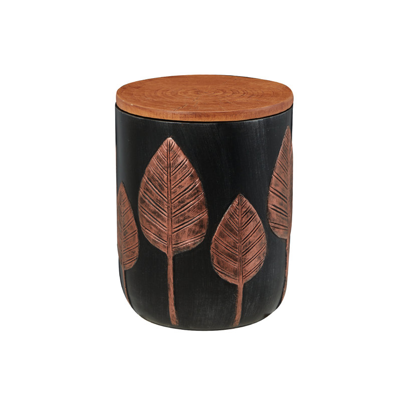 Outdoor Side Table With Storage Space