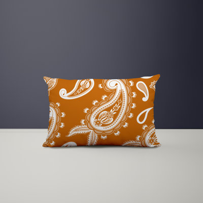 Polyester/Polyester Blend Lumbar Rectangular Indoor/Outdoor Pillow Cover & Insert