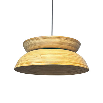 Tybrook 1 - Light Natural Dome Pendant