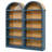 69''H Arched Bookcase (Set Of 2)-124140812