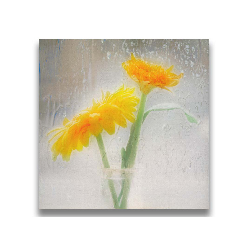 Tears in My Sunshine par Hal Halli. Estampe numérique, Toile tendue, Ne s’applique pas, H 30 po x l 30 po