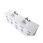 Meuble-lavabo double 84 po blanc-776828579