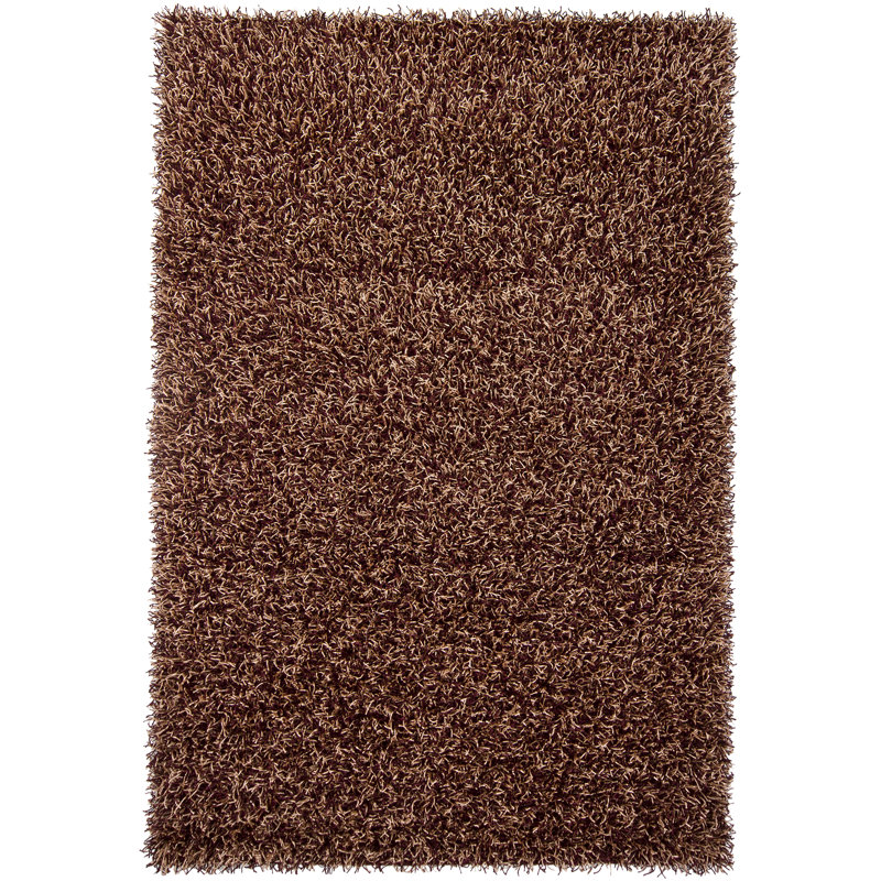 Zara Hand Loomed Modern Area Rug in Plum, Rectangle 7'9" x 10'6"