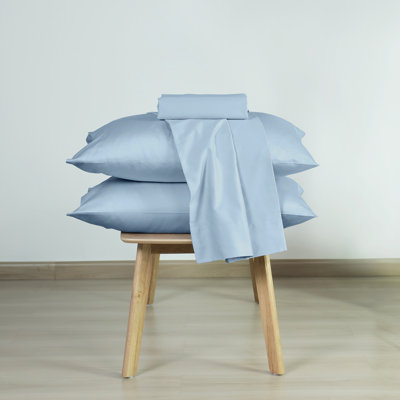 Martex Brrr Solid Standard Soft Blue Pillowcase