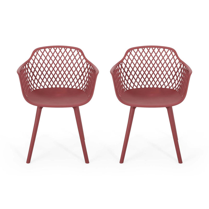 Chaise d'appoint simple, élégante et simple, Rouge