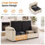 Canapé modulaire modulaire avec rangement dissimulé et porte-gobelets-2146018853-2146018863