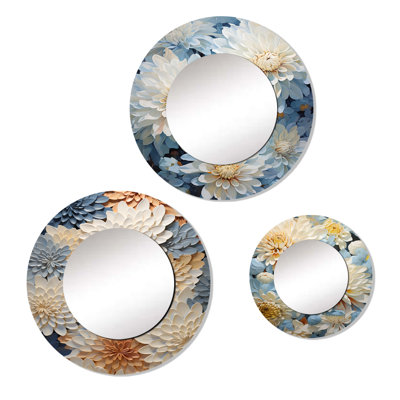Lopaka Metal Round Mirror