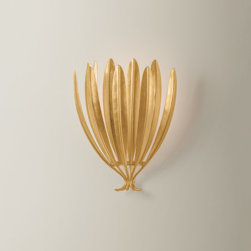 Columbus Wall Sconce, Gold