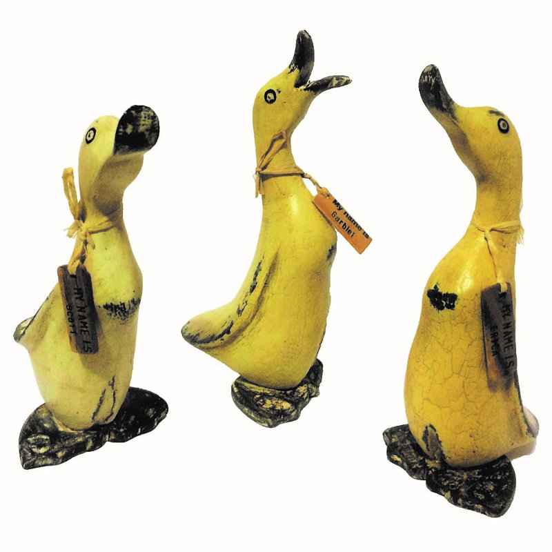 Ensemble de 3 figurines de bébé canard
