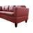 Faux Leather L-Shaped Sectional Left Hand Facing-81407054-87463985