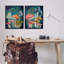 "Mushroom Variétés" Forest Ferns, ensemble de 2 giclées encadrées par Regina Moore-1602206961-1602206960