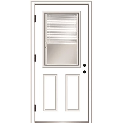 Smooth Primed Fiberglass Prehung Front Entry Door -  Verona Home Design, ZZ02378R