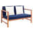 Nidhi 4 - Person Patio Conversation Set-1327354401
