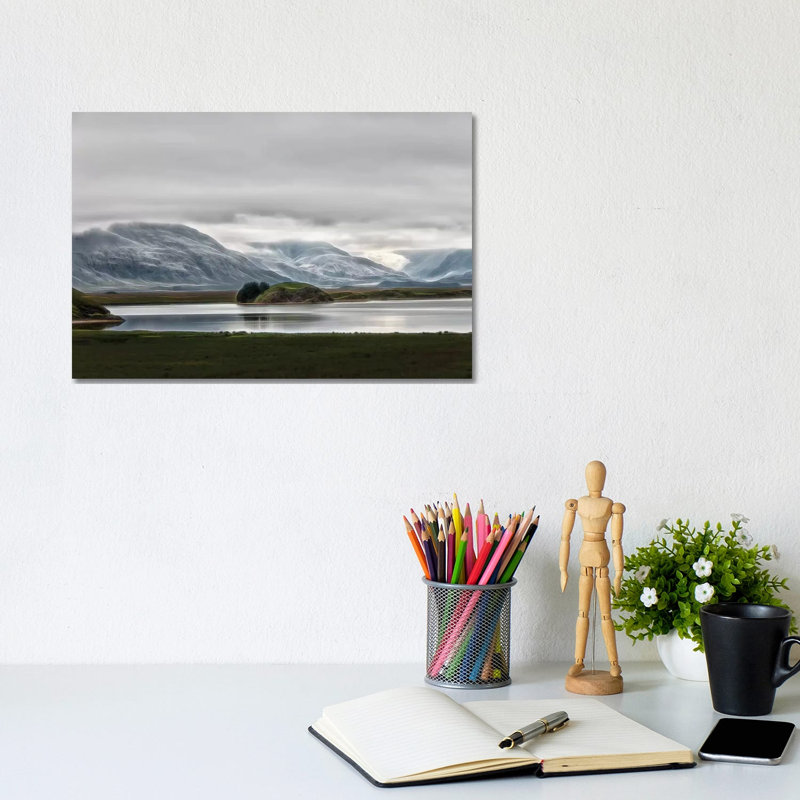 Fire & Ice by MScottPhotography - Wrapped Canvas Print, 20.32 cm H x 30.48 cm W