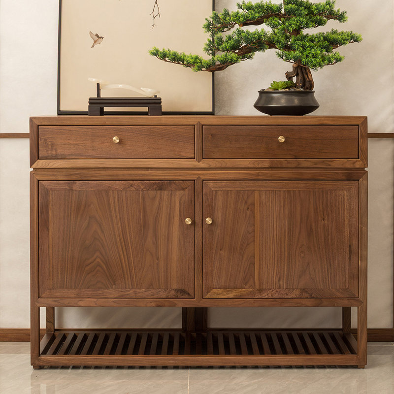 Modern minimalist high-end sideboard