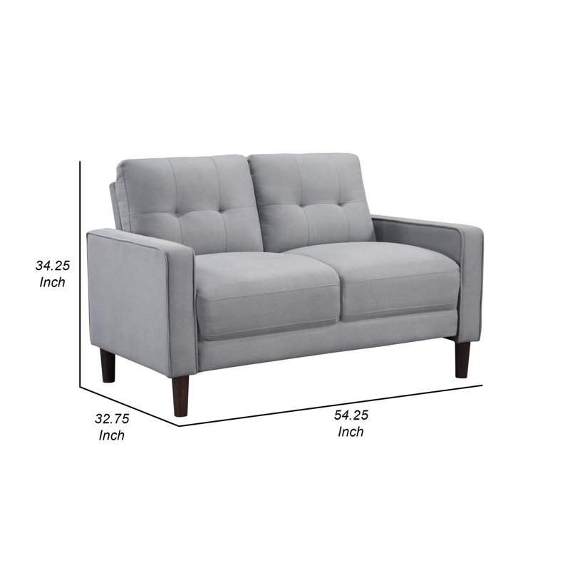 Filancia 54,25 po, Tissu gris