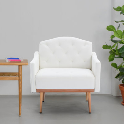 25.05" Vegan Leather Sofa Modern Sofa Living Room Couch Living Room Sofa Comfy Couch