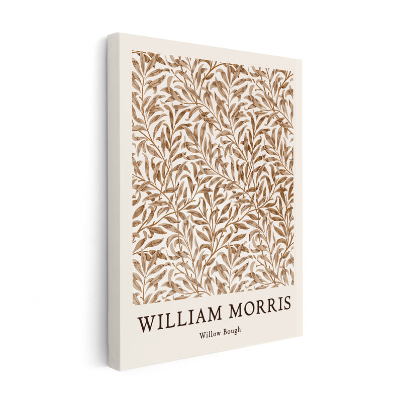 William Morris - Willow Bough No4, Unframed, Canvas, 18"H x 24"W